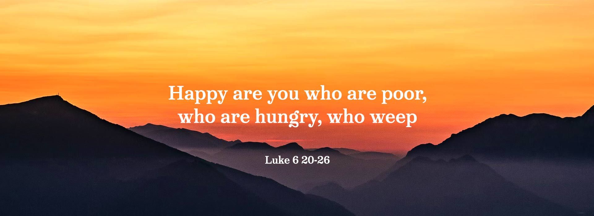 SIXTH SUNDAY IN ORDINARY TIME