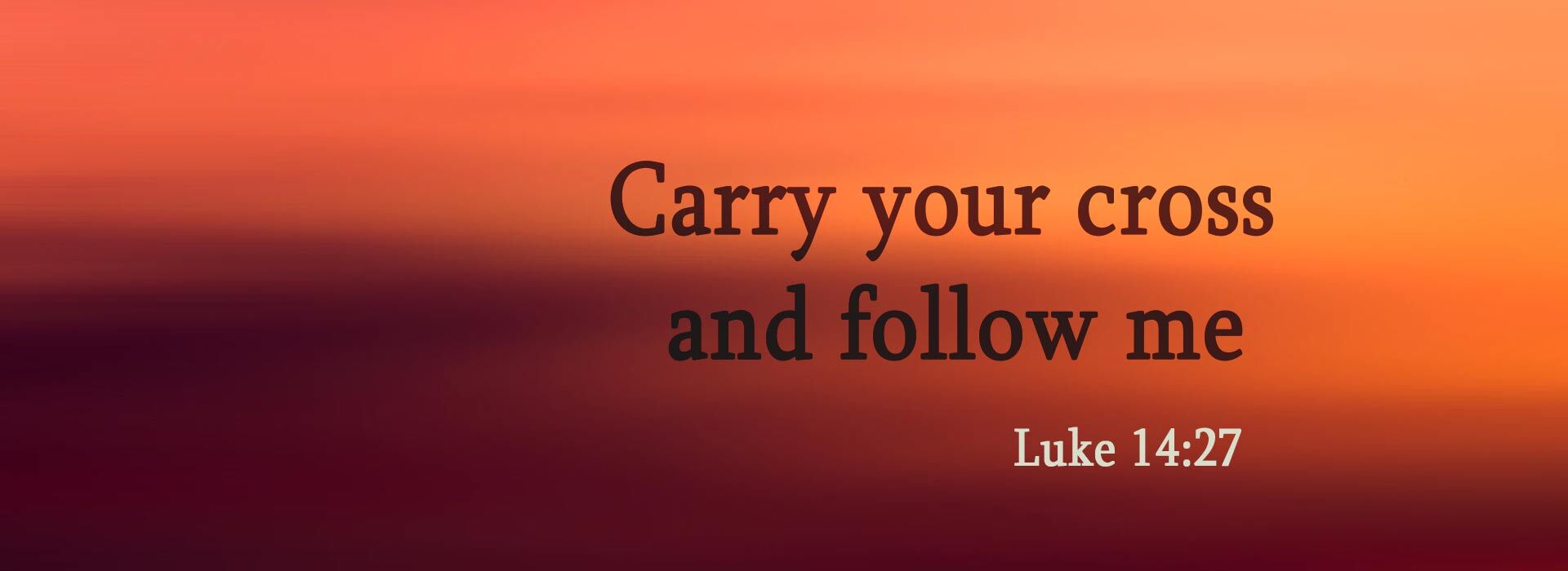 TWENTY THIRD SUNDAY IN ORDINARY TIME